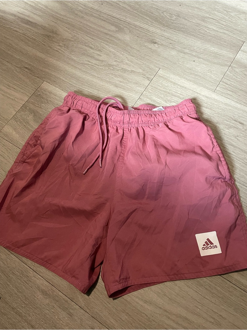 adidas Men's Rose Pink Athletic Shorts